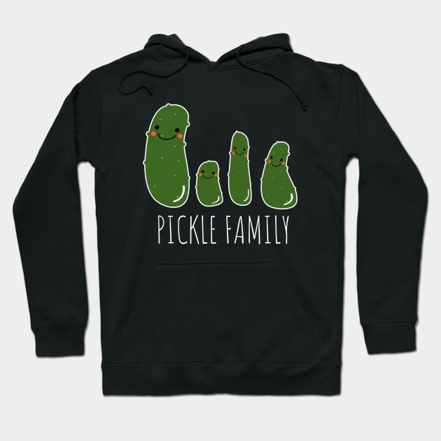 Pickle Family Funny Pickles Hoodie by DesignArchitect